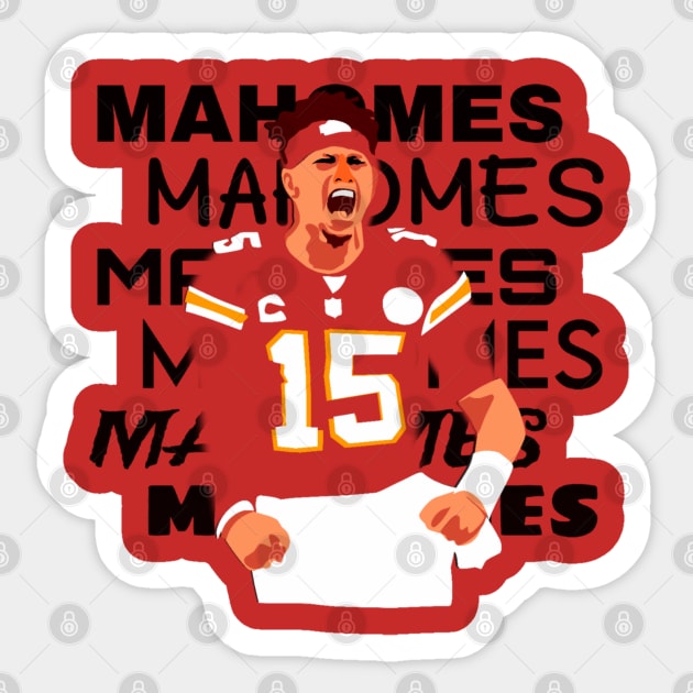 Patrick mahomes Sticker by Mic jr